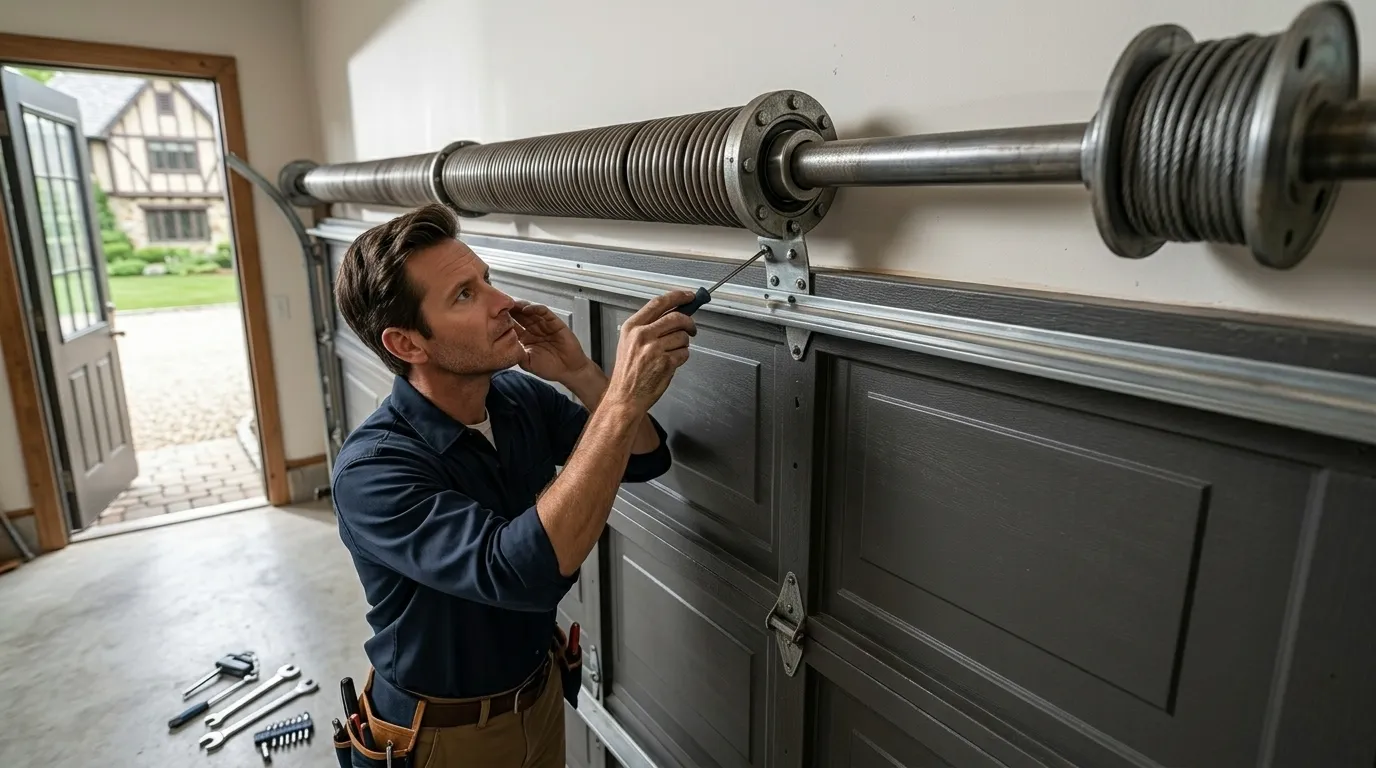 What That Noise From Your Oak Park Garage Door Actually Means